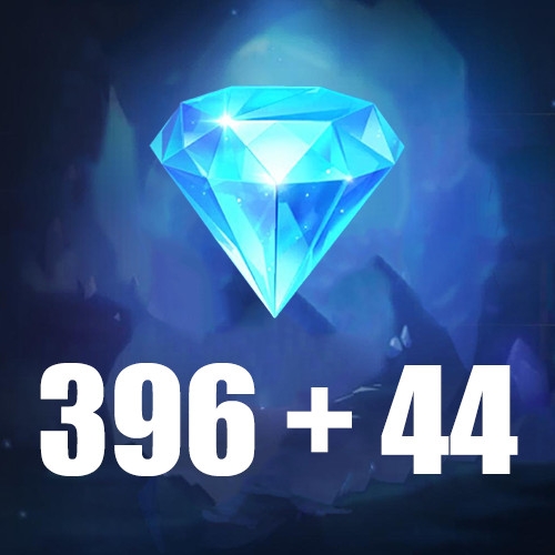 396 алмазов  +44 алмазов