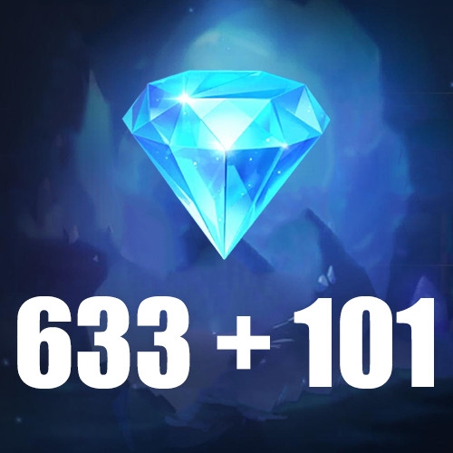 633 алмазов  +101 алмазов