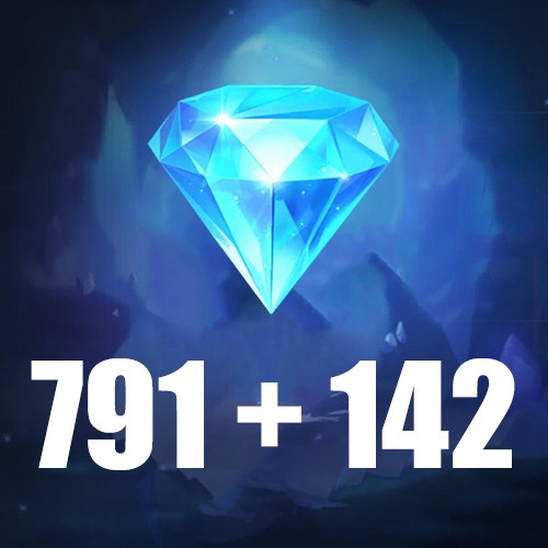 791 алмазов  +142 алмазов